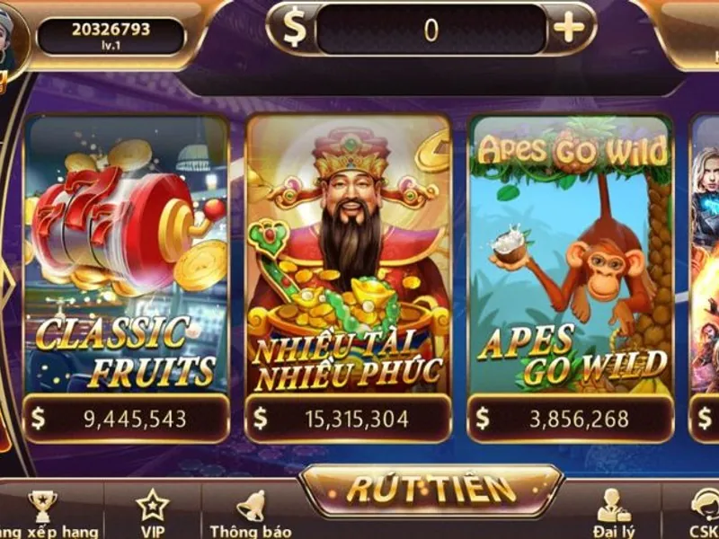 Trò chơi slot và bắn cá 7789bet