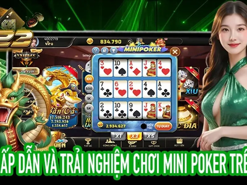 Blackjack trực tuyến tại 7789bet